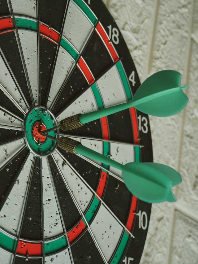 Darts board